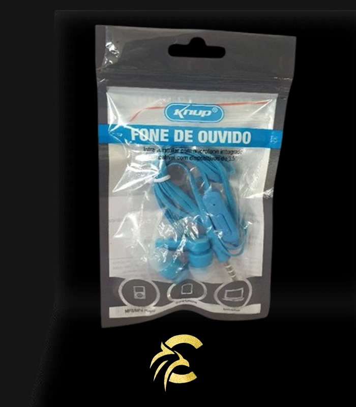 Fone De Ouvido Com Microfone Knup Kp-476