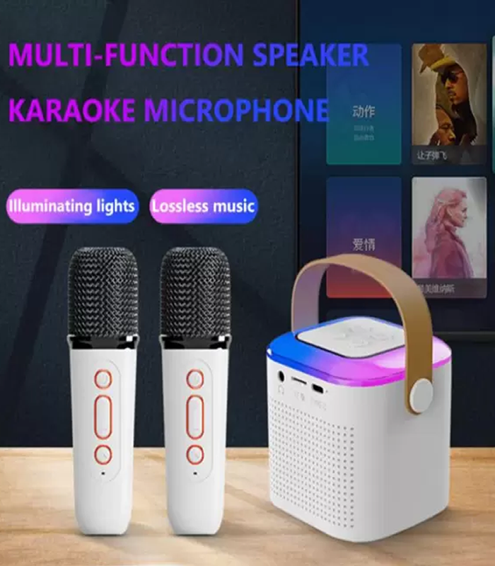 Caixa De Som Com Microfone Infantil  Kapbom Ka-8780