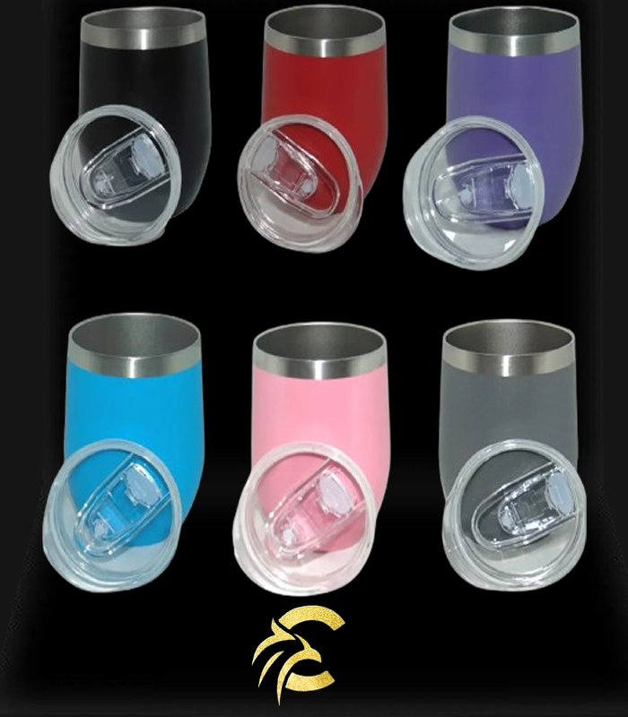 Copo Com Tampa Modelo Cuia 350ml