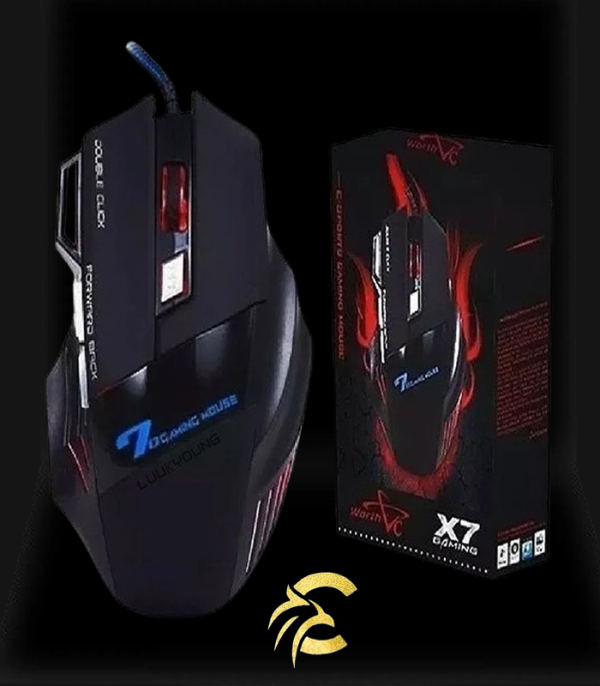 MOUSE GAMER ESTONE X7 GAMING 7 BOTÕES