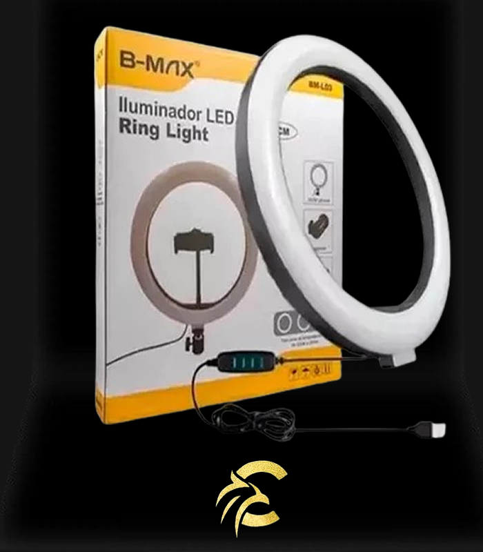 Iluminador Ring Light Led 10 PoLG 23cm B-max Bm-l03